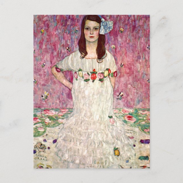 Cartão Postal Gustav Klimt Mada Primavesi (Frente)