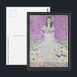 Cartão Postal Gustav Klimt - Mada Primavesi<br><div class="desc">Mada Primavesi - Gustav Klimt, Oil on Canvas, 1912-1913</div>