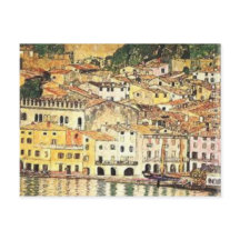 Gustav Klimt - Malcesine no lago Garda