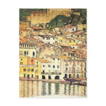 Gustav Klimt - Malcesine no lago Garda