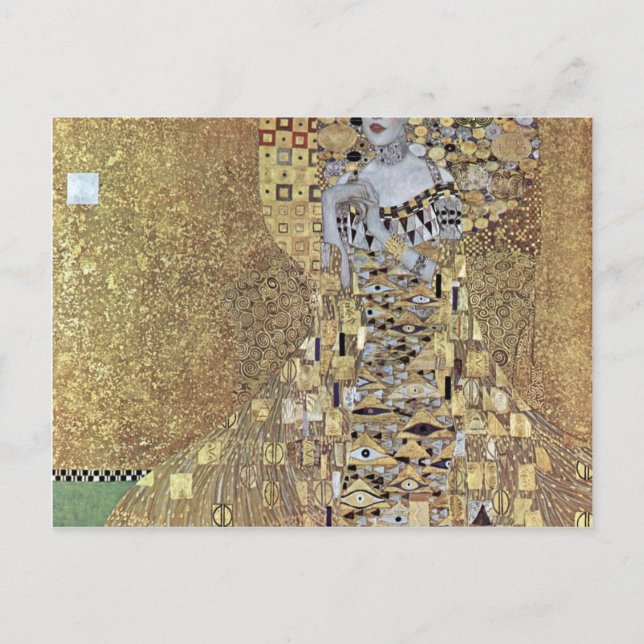 Cartão Postal Gustav Klimt - O Beijo (Frente)