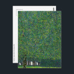 Cartão Postal Gustav Klimt - O Parque<br><div class="desc">O Parque - Gustav Klimt,  Óleo sobre Tela,  1910</div>
