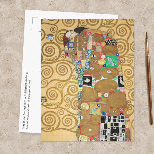 Cartão Postal Gustav Klimt - Realização, Friso Stoclet