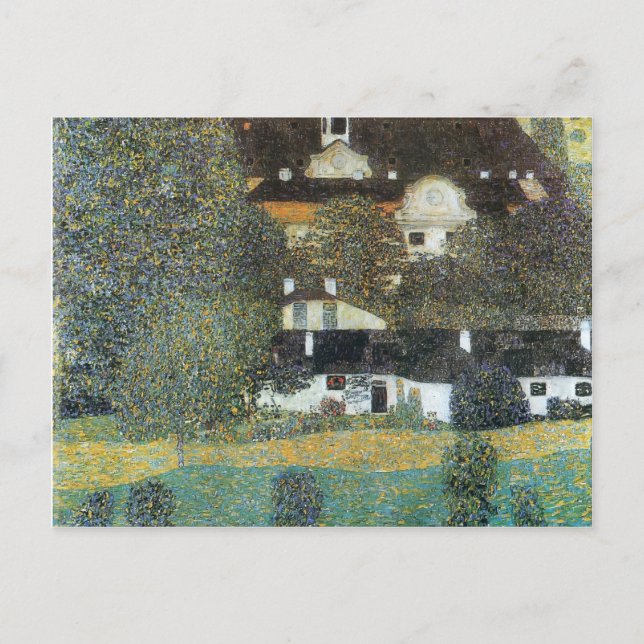 Cartão Postal Gustav Klimt- Schloss Kammer am Attersee, II (Frente)