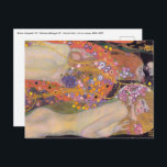 Cartão Postal Gustav Klimt - Serpentes Água II<br><div class="desc">Serpentes de água II/Wasserschlangen II - Gustav Klimt,  Oil on canvas,  1904-1907</div>