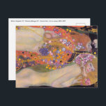 Cartão Postal Gustav Klimt - Serpentes Água II<br><div class="desc">Serpentes de água II/Wasserschlangen II - Gustav Klimt,  Oil on canvas,  1904-1907</div>