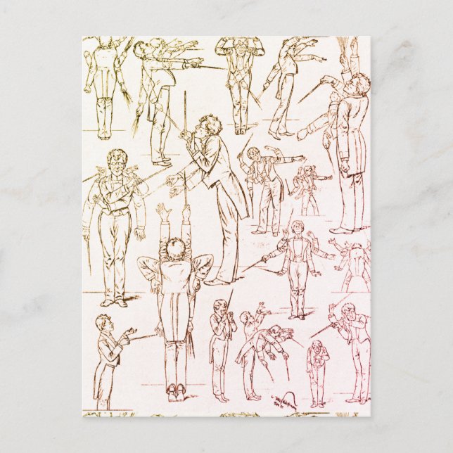 Cartão Postal Gustav Mahler - Conduzir (Frente)