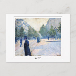 Cartão Postal Gustave Caillebotte #104 - Arte Fina