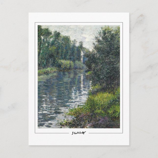 Cartão Postal Gustave Caillebotte #138 - Cartão-postal de arte (Frente)