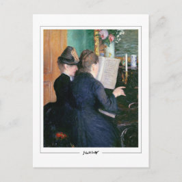 Cartão Postal Gustave Caillebotte #207 - Cartão-postal de arte