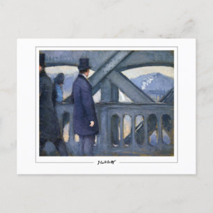 Cartão Postal Gustave Caillebotte #381 - Cartão-postal de arte