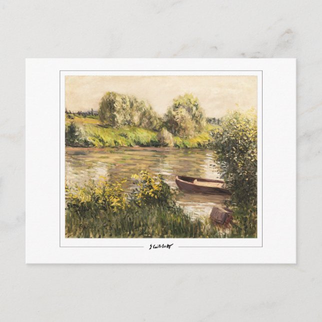 Cartão Postal Gustave Caillebotte #400 - Belas Artes (Frente)