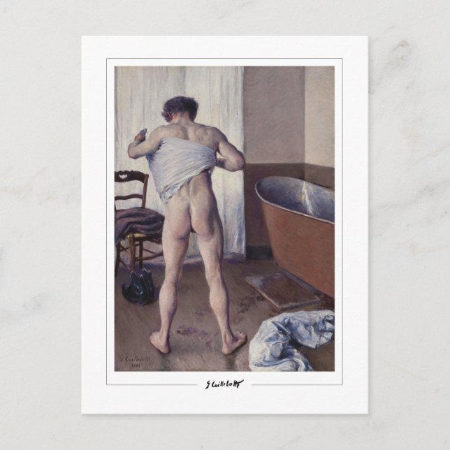 Cartão Postal Gustave Caillebotte #65 - Arte Fina (Frente)