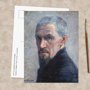 Cartão Postal Gustave Caillebotte - Auto-retrato