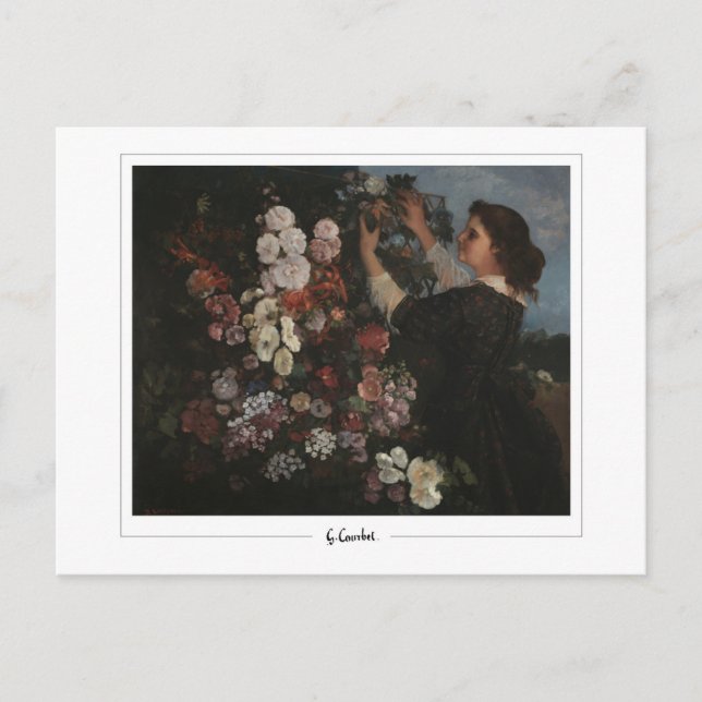 Cartão Postal Gustave Courbet #129 - Belas Artes (Frente)