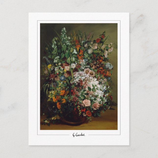 Cartão Postal Gustave Courbet #285 - Belas Artes (Frente)