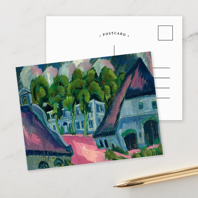 Cartão Postal Gut Staberhof III | Ernst Ludwig Kirchner (Criador carregado)