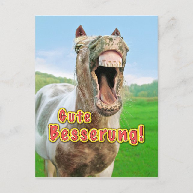 Cartão Postal Gute Besserung (Frente)