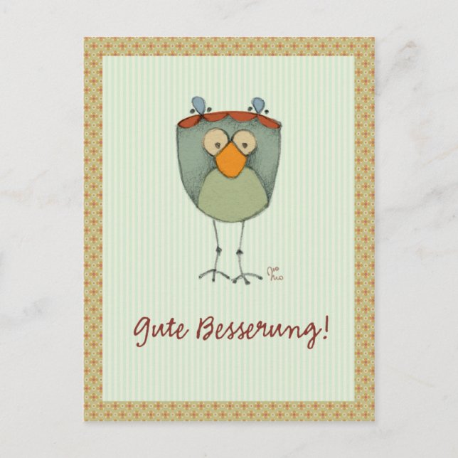 Cartão Postal Gute Besserung! (Frente)