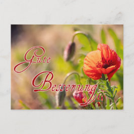 Cartão Postal Gute Besserung für Deine lieben Menschen!