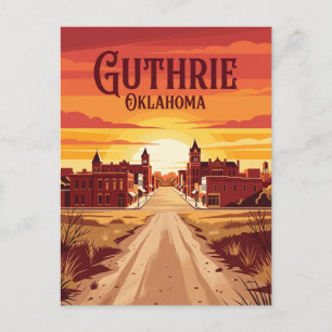 Cartão Postal Guthrie EUA