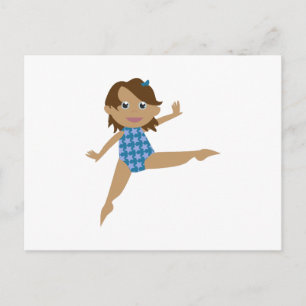 Cartão Postal Gymnast