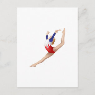 Cartão Postal Gymnast