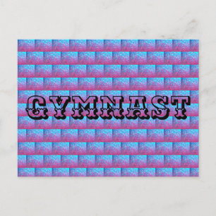 Cartão postal GYMNAST - Presente na ginástica