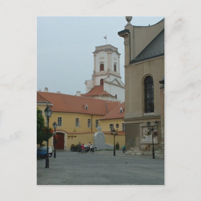 Cartão Postal Győr (Frente)