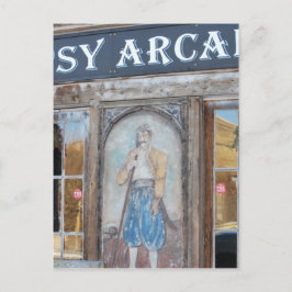 Cartão Postal Gypsy Arcade Cidade de Nevada Cidade Fantasma Mont