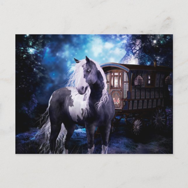 Cartão Postal Gypsy Vanner Dreams (Frente)