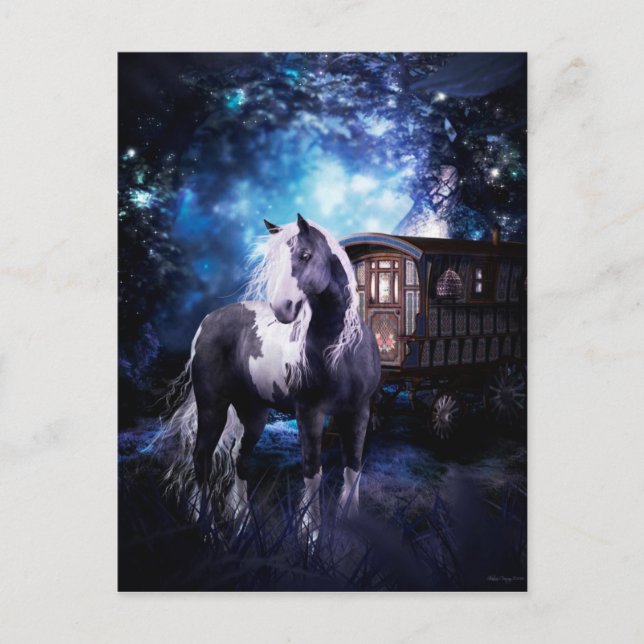 Cartão Postal Gypsy Vanner Dreams (Frente)