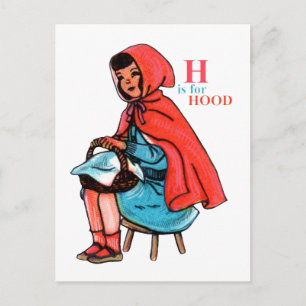 Cartão Postal 'H' é para Hood