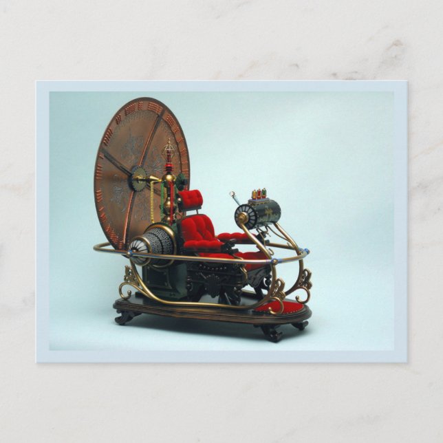 Cartão Postal H.G. Wells' The Time Machine (Frente)