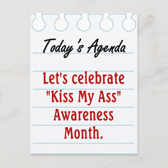 Cartão Postal Há algo que você deve estar ciente (2) (Frente)