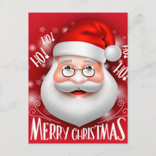 Cartão Postal Ha Ha Feliz Natal