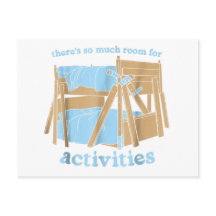 Há tanto espaço para atividades irmãos