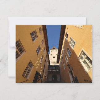CARTÃO POSTAL HAAGER KLEINER SCHLOSSTURM VON FREITREPPE AUS
