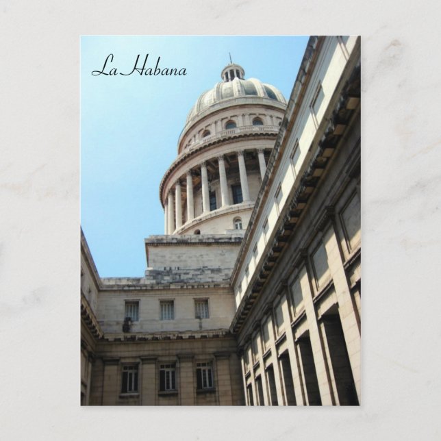 Cartão Postal habana capitolio (Frente)