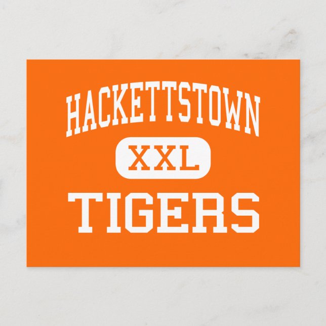 Cartão Postal Hackettstown - Tigres - Alto - Hackettstown (Frente)