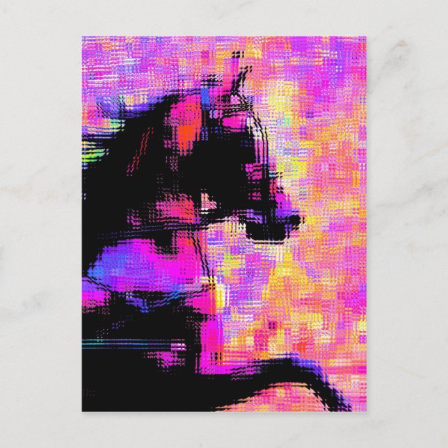 Cartão Postal Hackney em Harness (Frente)