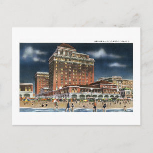 Cartão Postal Haddon Hall, Atlantic City, NJ