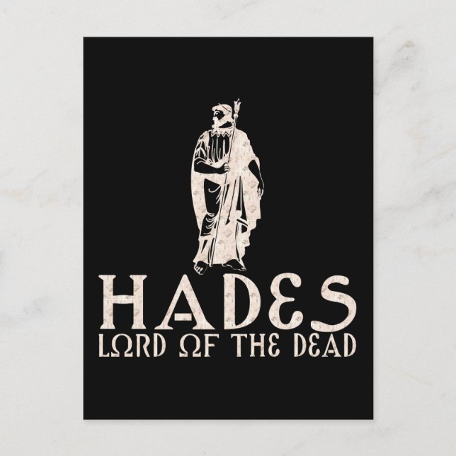 Cartão Postal Hades (Frente)