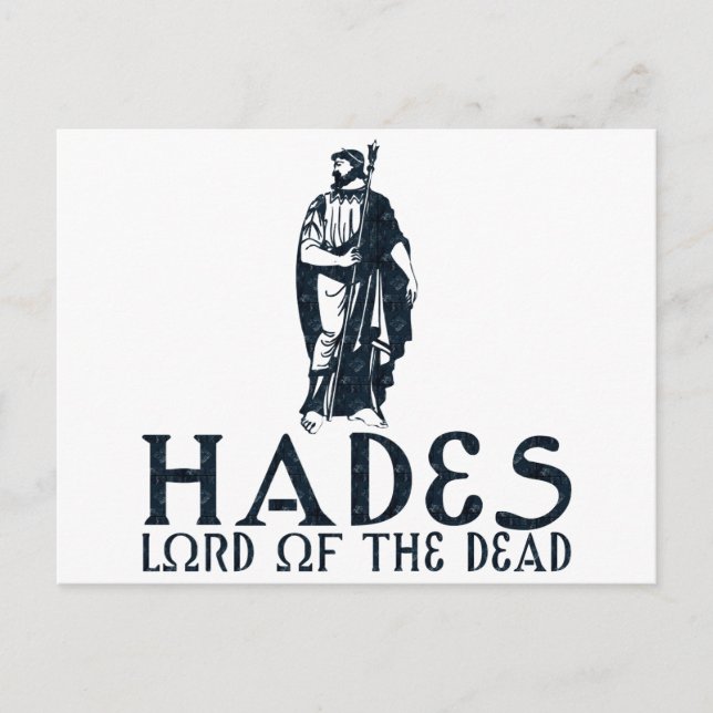 Cartão Postal Hades (Frente)