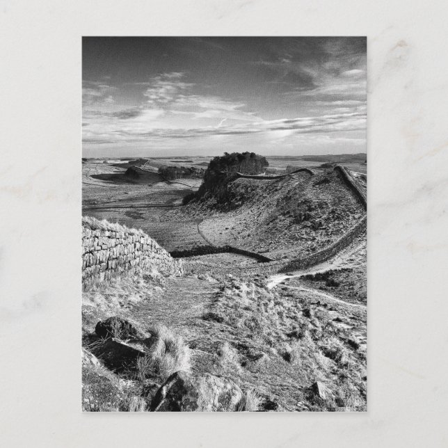Cartão Postal Hadrians Wall Inglaterra (Frente)
