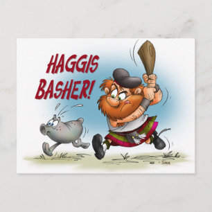 Cartão Postal Haggis Basher