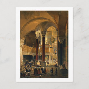 Cartão Postal Haghia Sophia, placa 8: Galeria Imperial e b