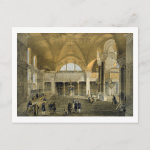 Cartão Postal Haghia Sophia, placa 9: a nova Galeria Imperial,