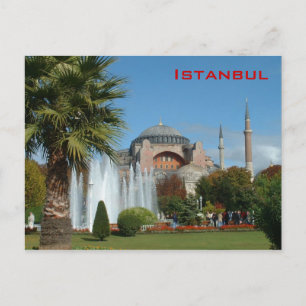 Cartão Postal Hagia Sophia
