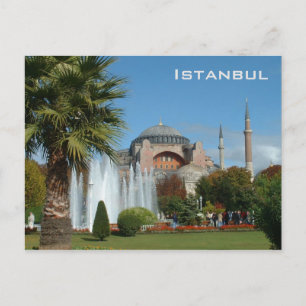 Cartão Postal Hagia Sophia